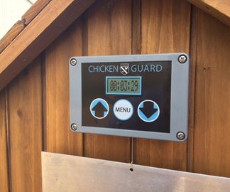 Chickenguard een Automatische deuropener voor uw kippenhok